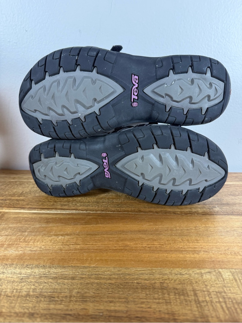 Teva Tirra Water Hiking Sandals Black/Purple Size 9 - Picture 10 of 13